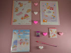 Kit de papeterie japonaise thématique Kirby (Made in Japan)