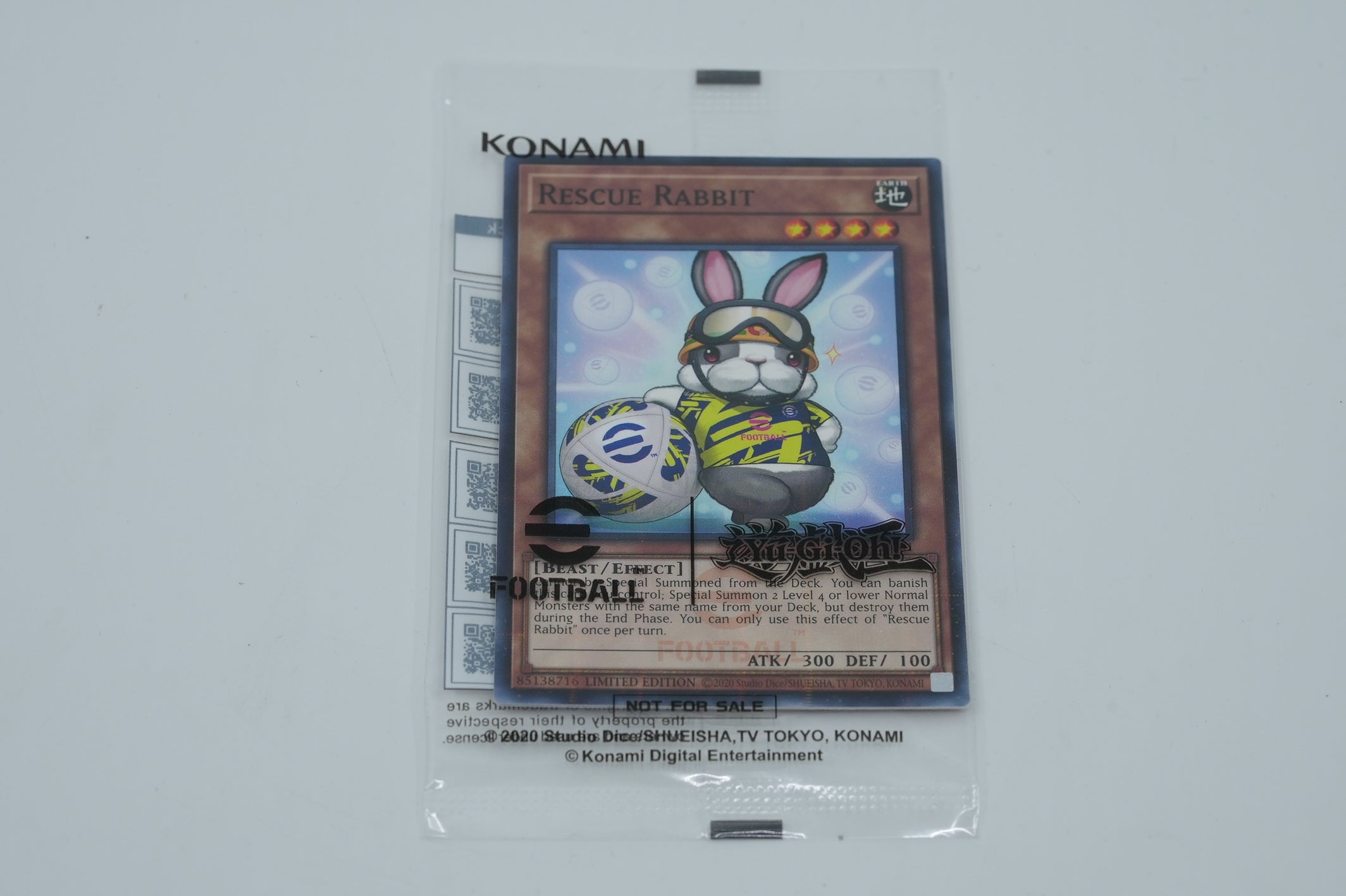 rescue rabbit carte promotionnelle