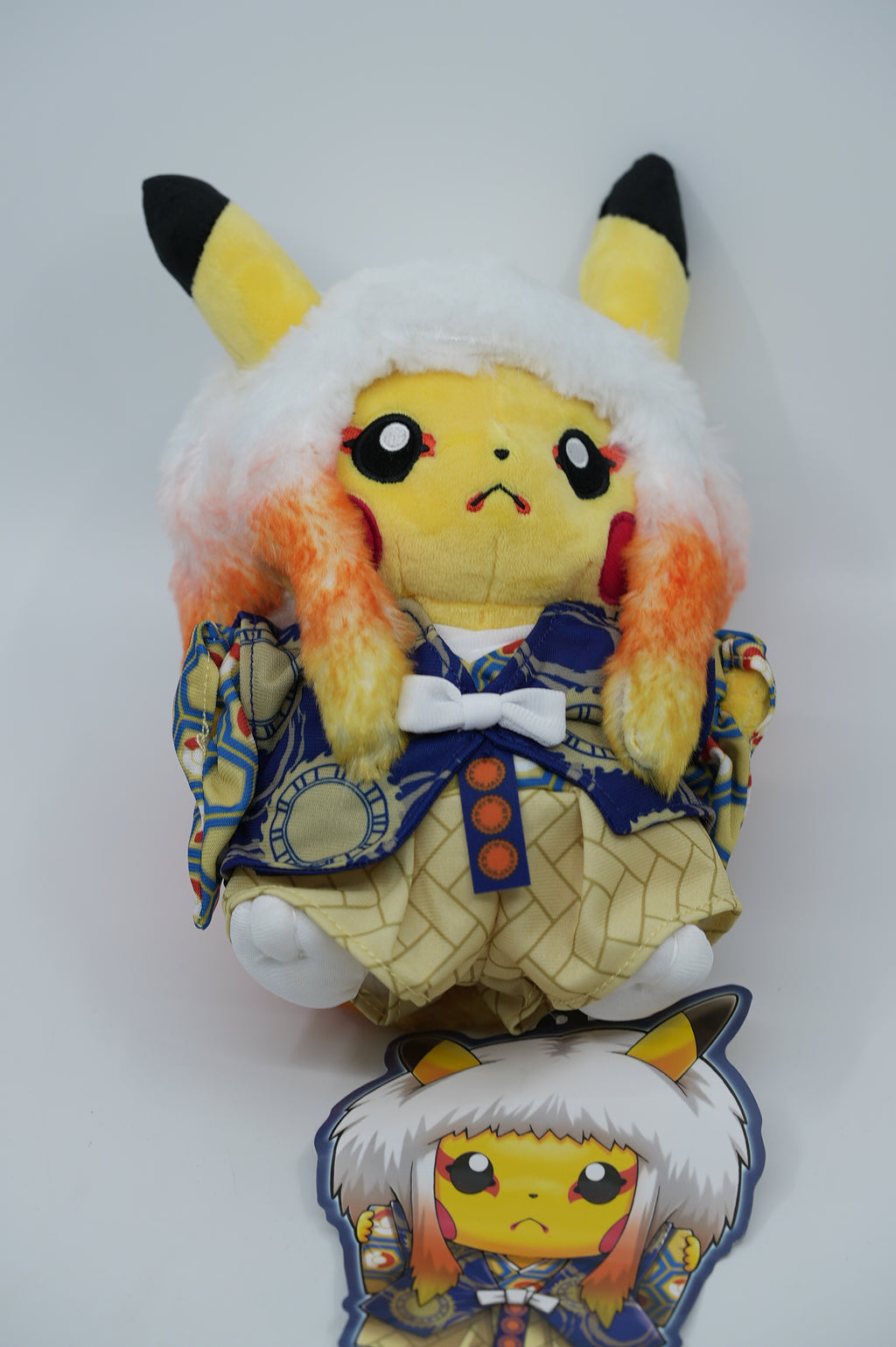 Peluche Pikachu Kabuki Deluxe – Édition Pokémon Center Japon 🇯🇵