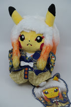 Peluche Pikachu Kabuki Deluxe – Édition Pokémon Center Japon 🇯🇵