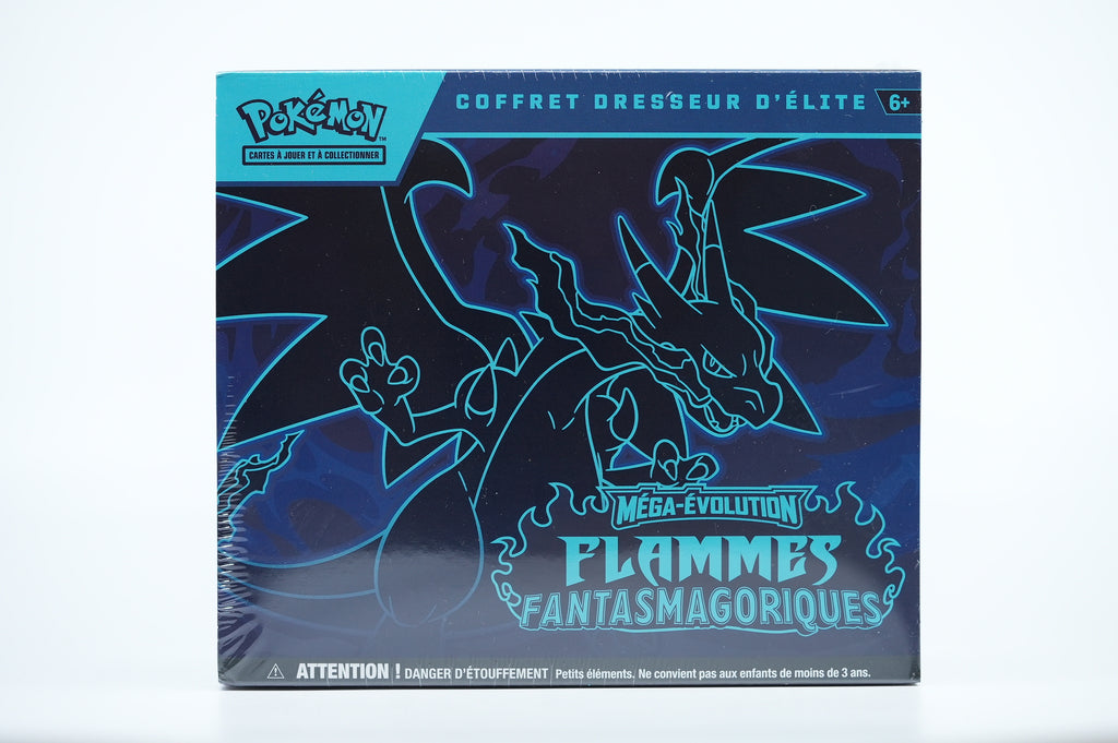 ETB Pokémon ME02 Flammes Fantasmagoriques – Coffret Dresseur d'Élite Méga-Évolution