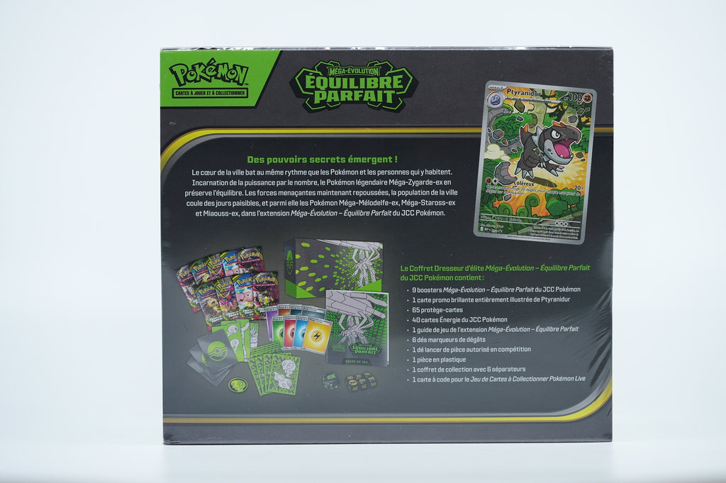 ETB Pokémon ME03 Équilibre Parfait – Coffret Dresseur d'Élite Méga-Évolution