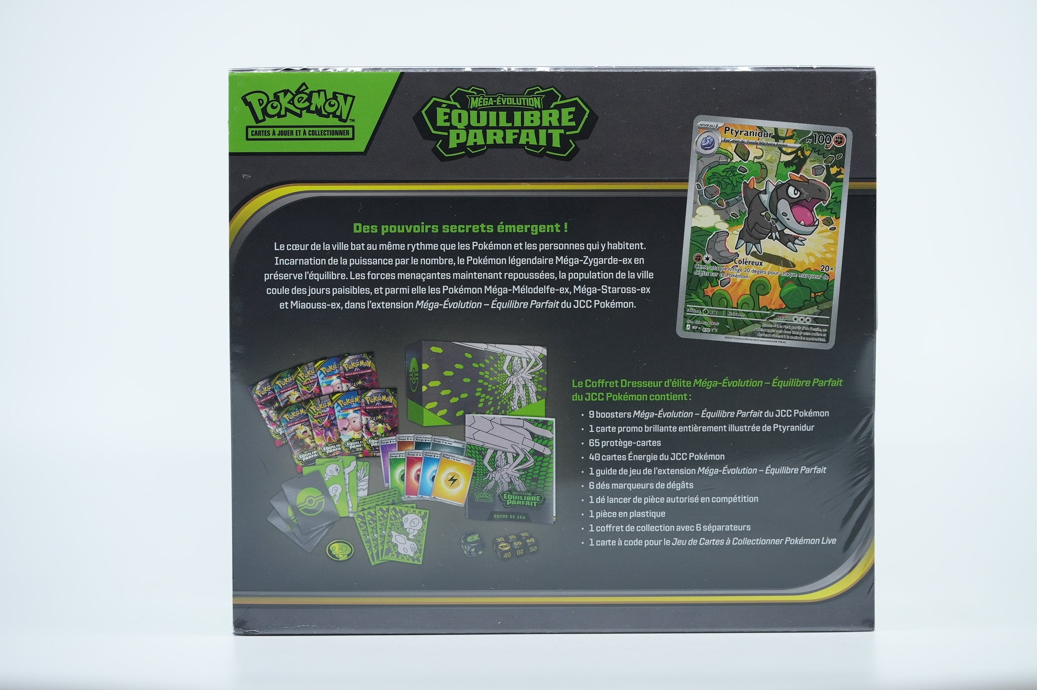 ETB Pokémon ME03 Équilibre Parfait – Coffret Dresseur d'Élite Méga-Évolution
