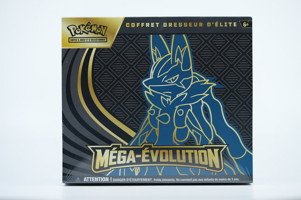 ETB Pokémon ME01 Méga-Évolution – Coffret Dresseur d'Élite Lucario
