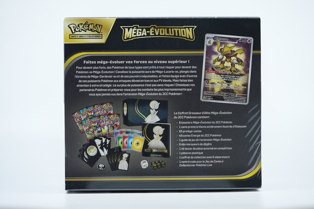 ETB Pokémon ME01 Méga-Évolution – Coffret Dresseur d'Élite Gardevoir