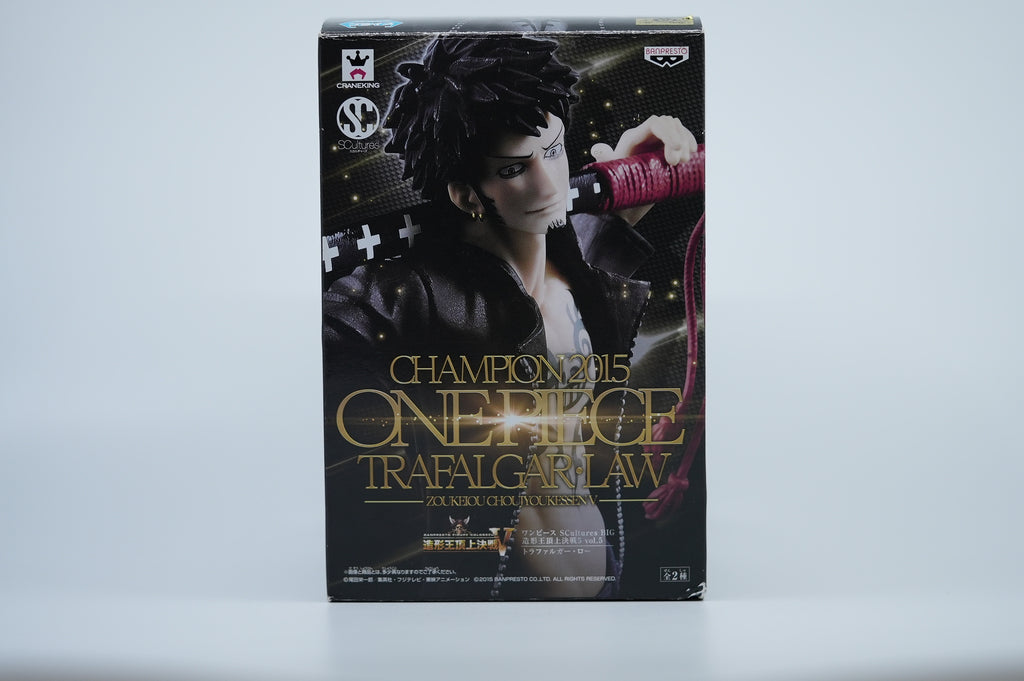 One Piece - Figurine Trafalgar Law Banpresto Sculture Big Champion 2015