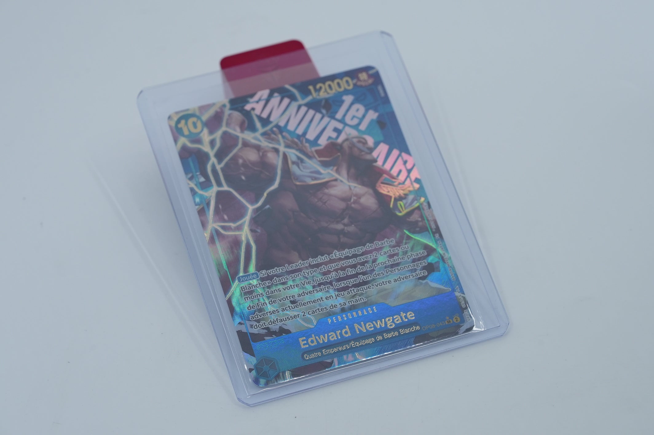 one piece tcg edward newgate 1er anniversaire OP08-043