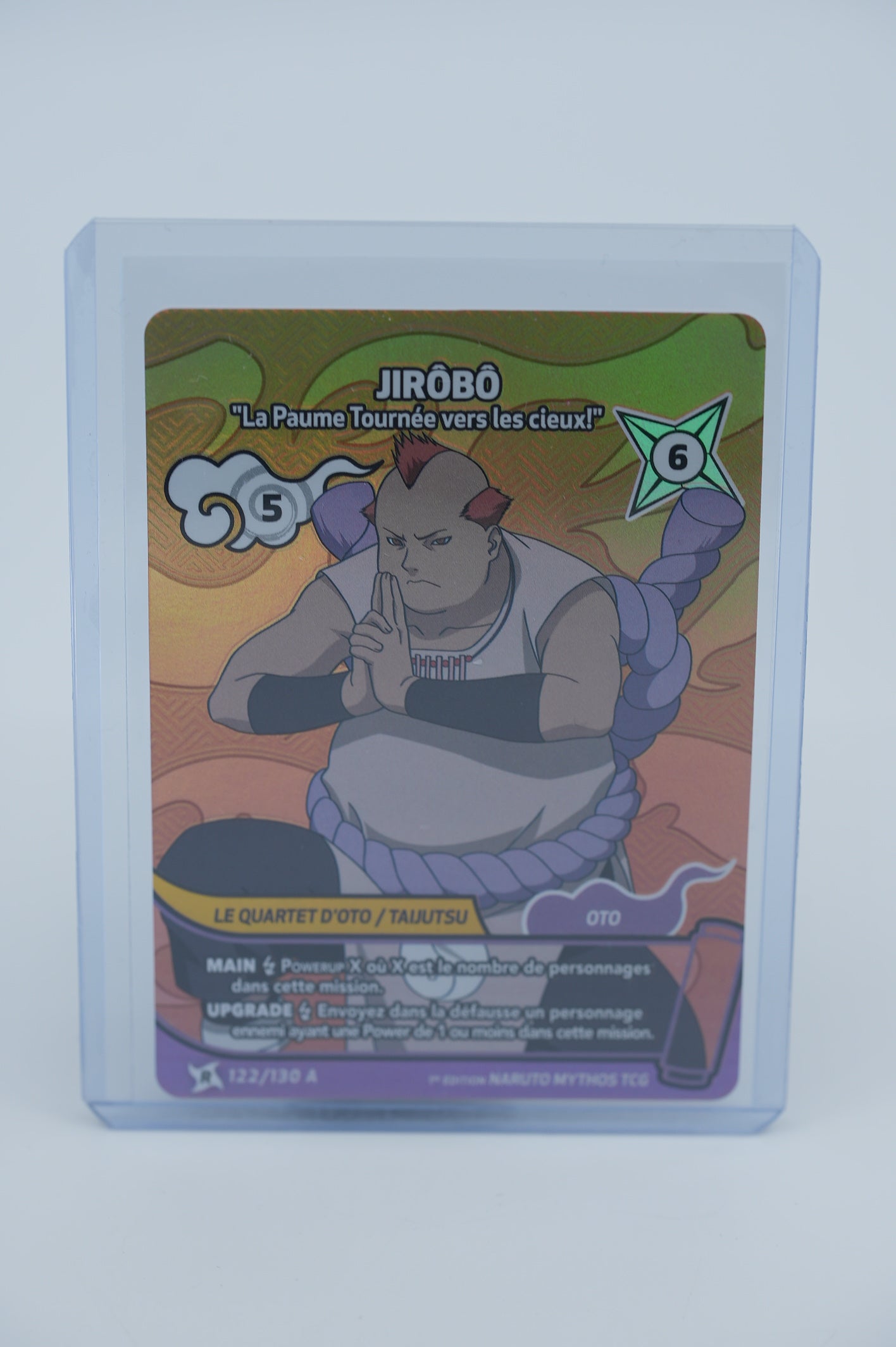 carte tcg naruto mythos jirobo