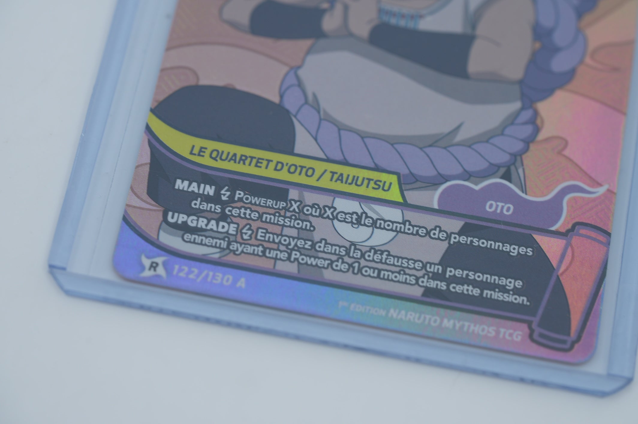 Naruto Mythos TCG Carte alternative – Jirobo 122/130 A