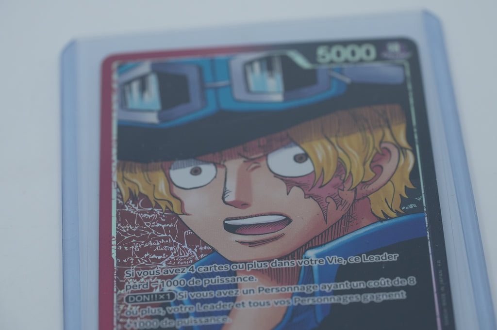 One Piece TCG Carte Sabo OP13-004 Leader Alt