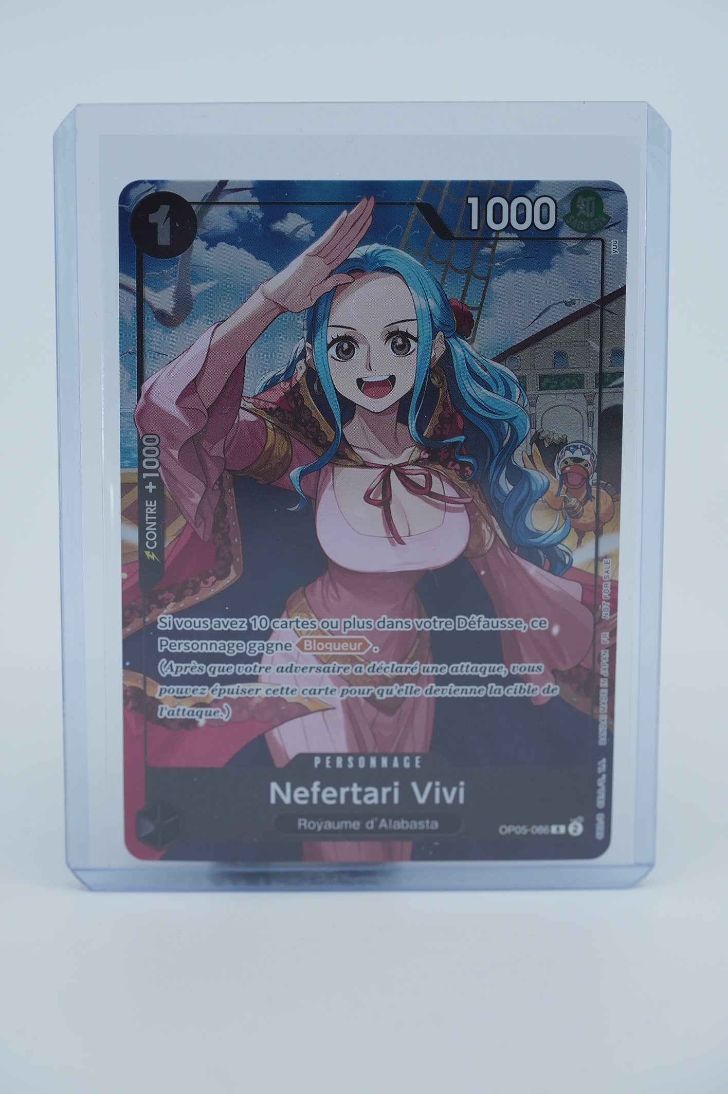 One Piece TCG Nefertari Vivi OP05-086 Carte Promo
