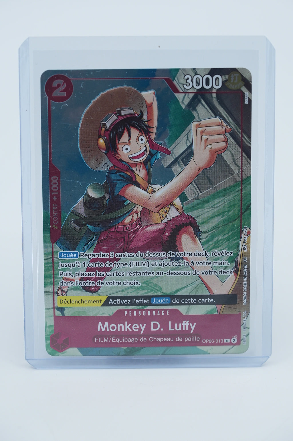 One Piece TCG Monkey D. Luffy OP06-013 Carte Promo