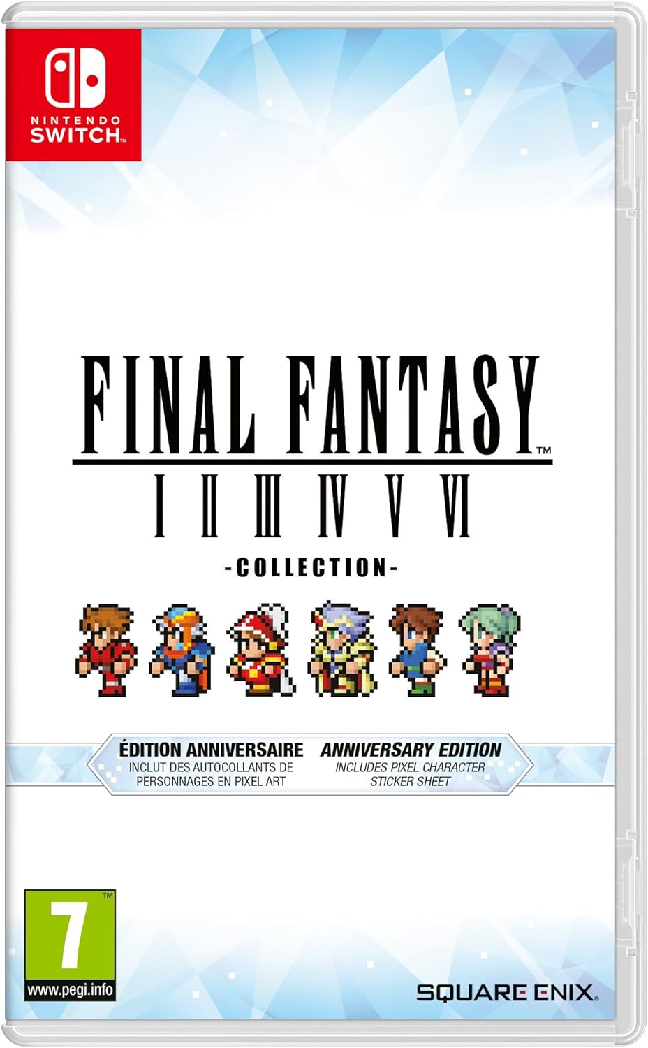 compilation de jeux final fantasy sur nintendo switch